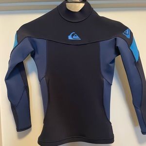 Quiksilver Wetsuit Pullover Jacket Size 12b